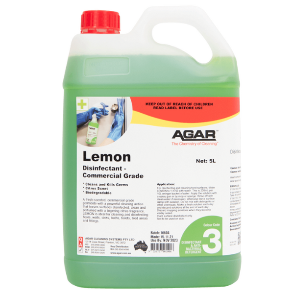 AGAR Commercial Grade Lemon Disinfectant