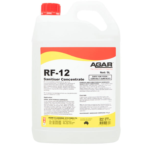 RF-12 Concentrate Sanitiser