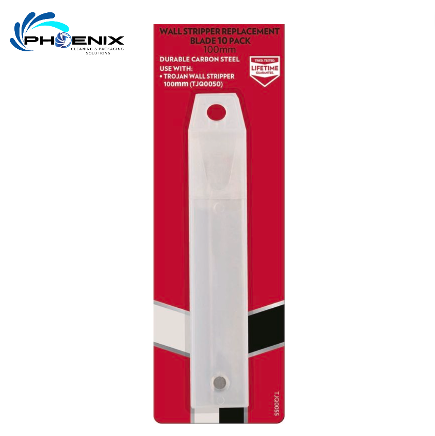 100mm Replacement Scraper Blades 10 Pack