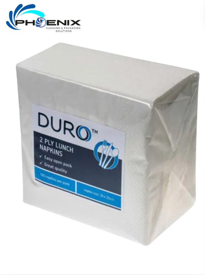2 Ply Luncheon White Napkins