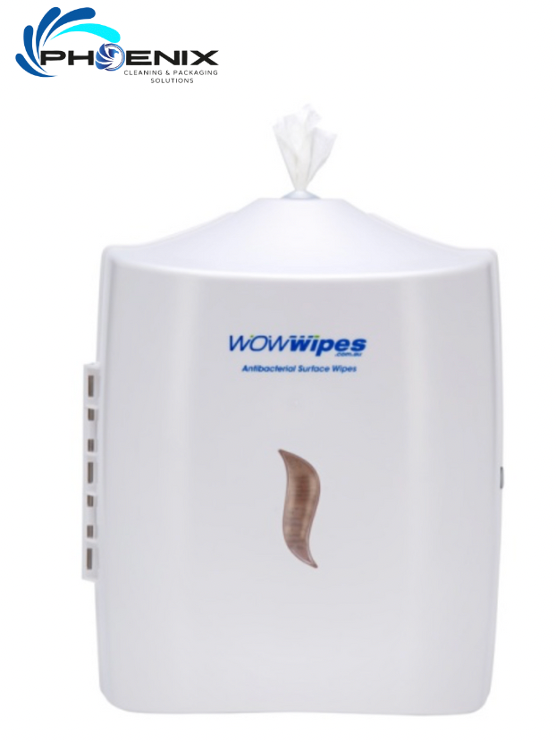 WOW Wipe White Wall Dispenser