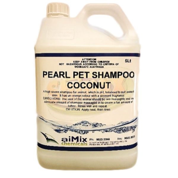 Pet Pearl Coconut Shampoo