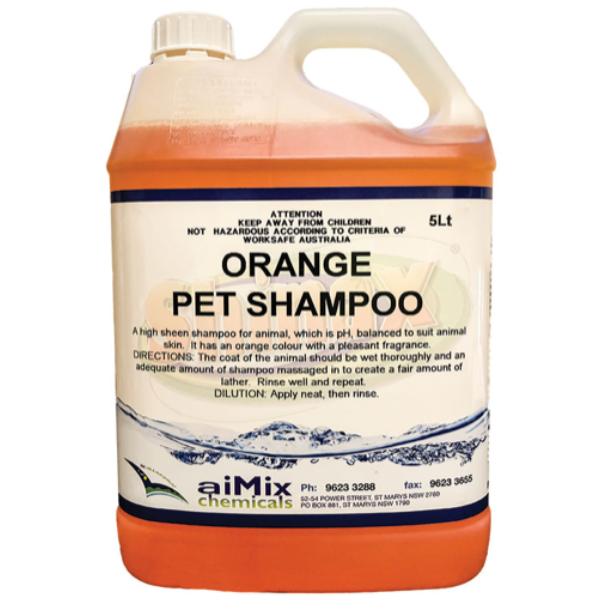 Orange Pet Shampoo