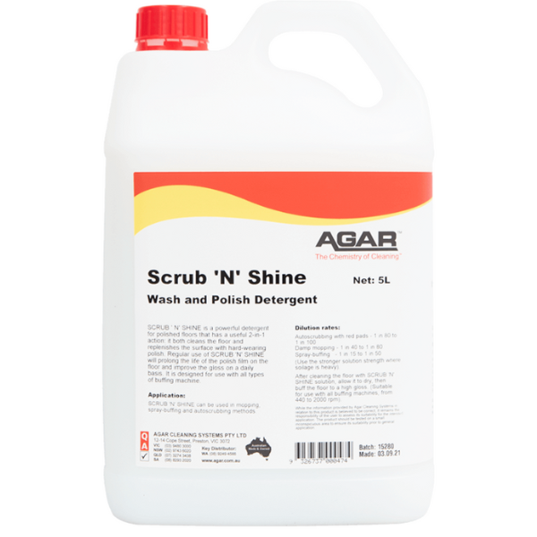 AGAR Scrub 'N' Shine