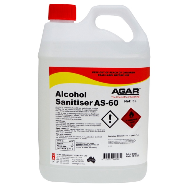 AGAR Alcohol Sanitiser Liquid Spray