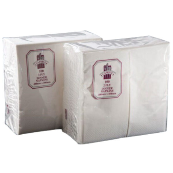 2Ply 1/4 Fold Dinner Napkins