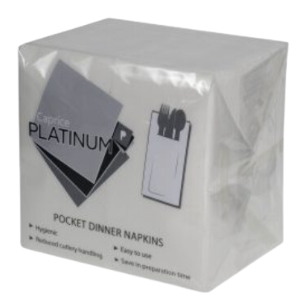 Premium Cutlery Pocket GT Fold Dinner Napkins