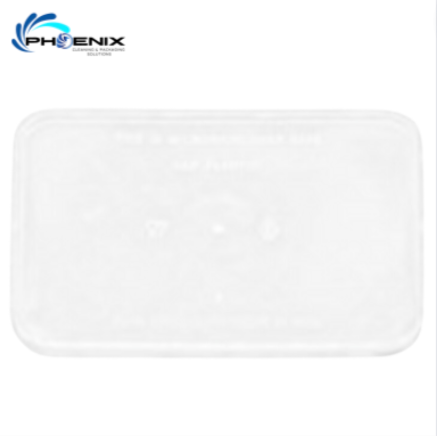 Clear Flat Rectangular Take Away Lids